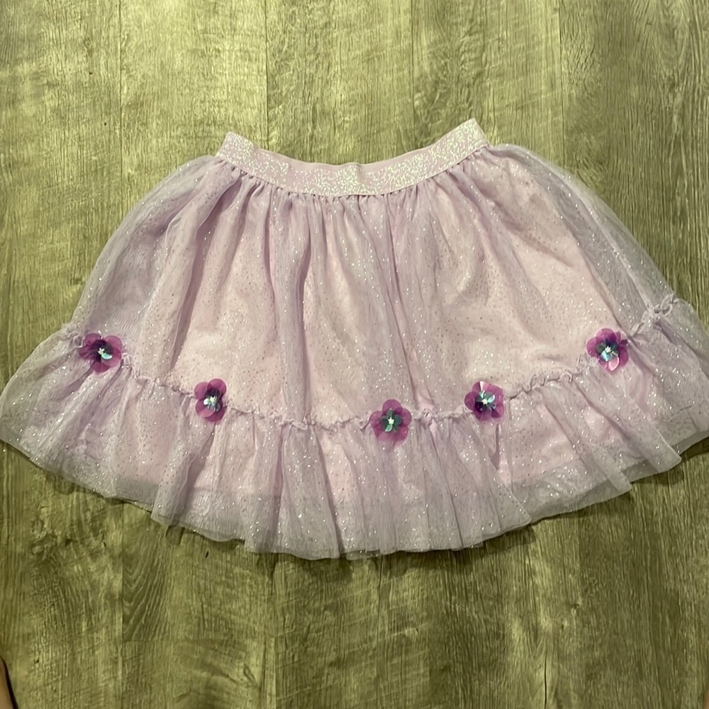 Girls light purple tool skirt